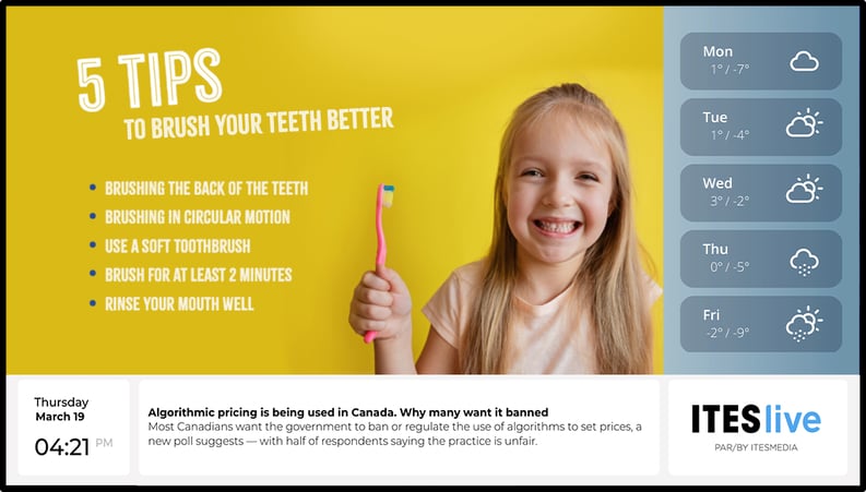 2. Display promotions