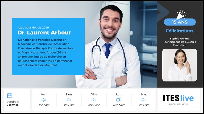 7. Présenter votre personnel