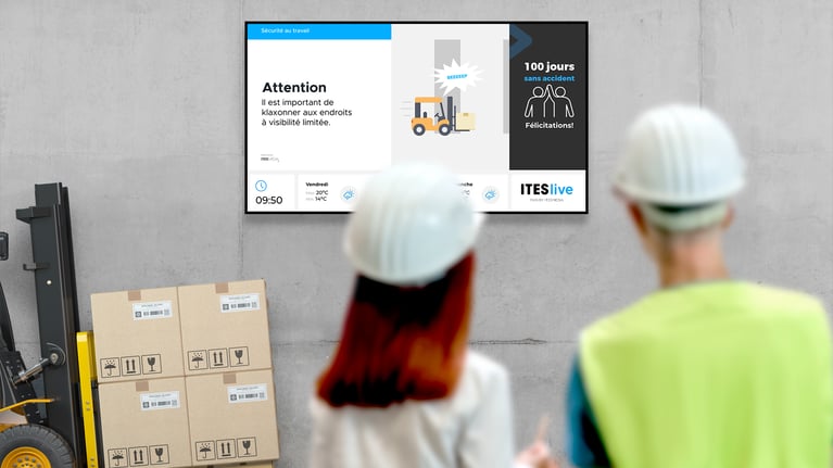 Comment optimiser l’affichage numérique dans les entrepôts et les sites industriels?