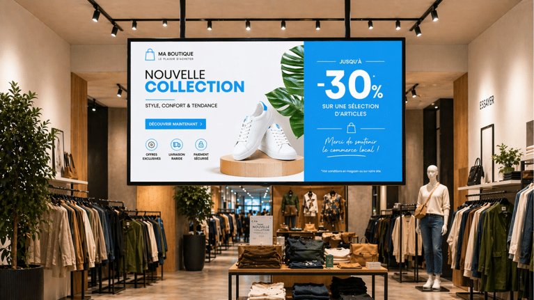 Ce qu’il faut savoir pour réaliser un affichage numérique dans un commerce de détail