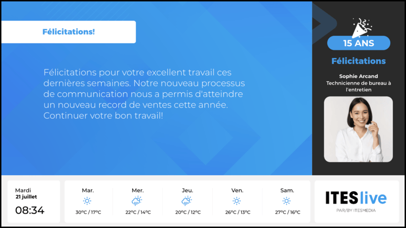Felicitations
