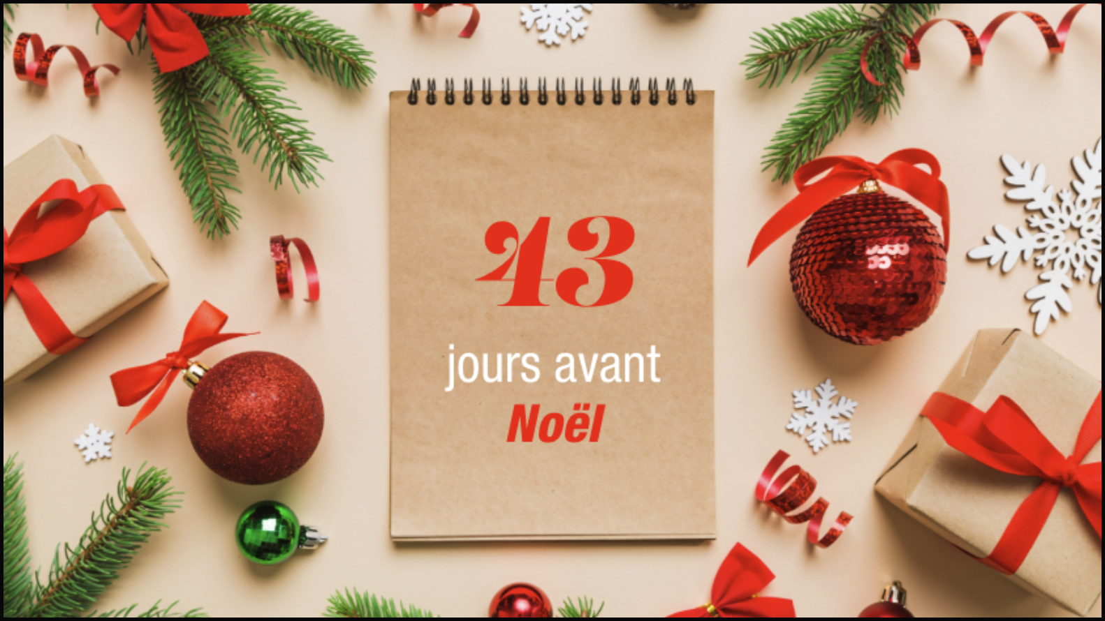 décompte avant Noel