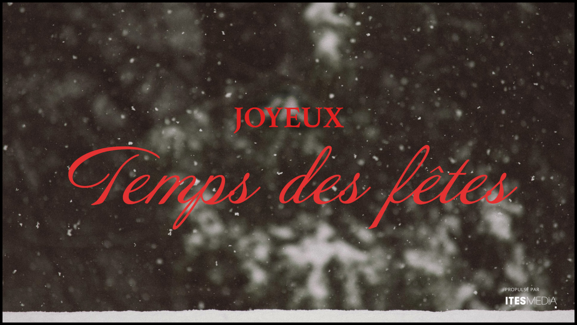 joyeux temps des fetes