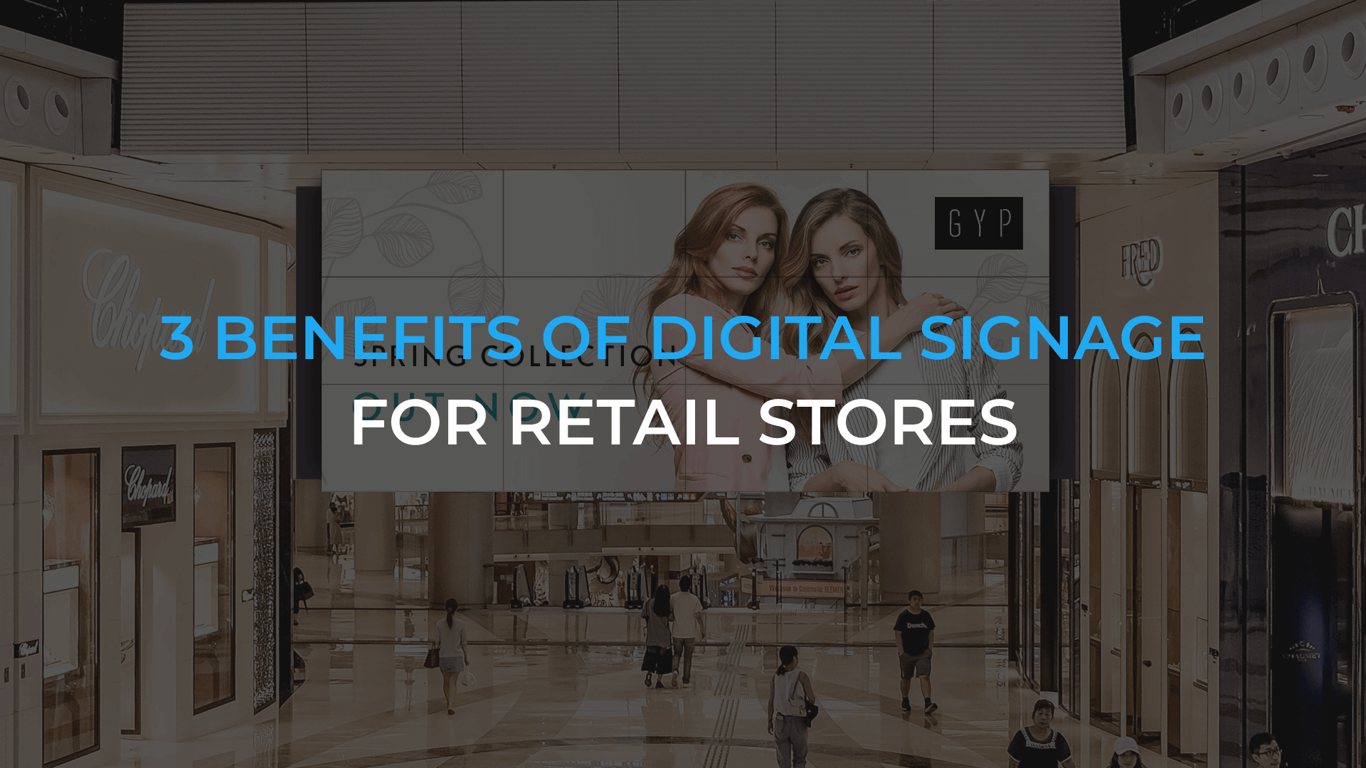 3 benefits of digital signage for retail stores