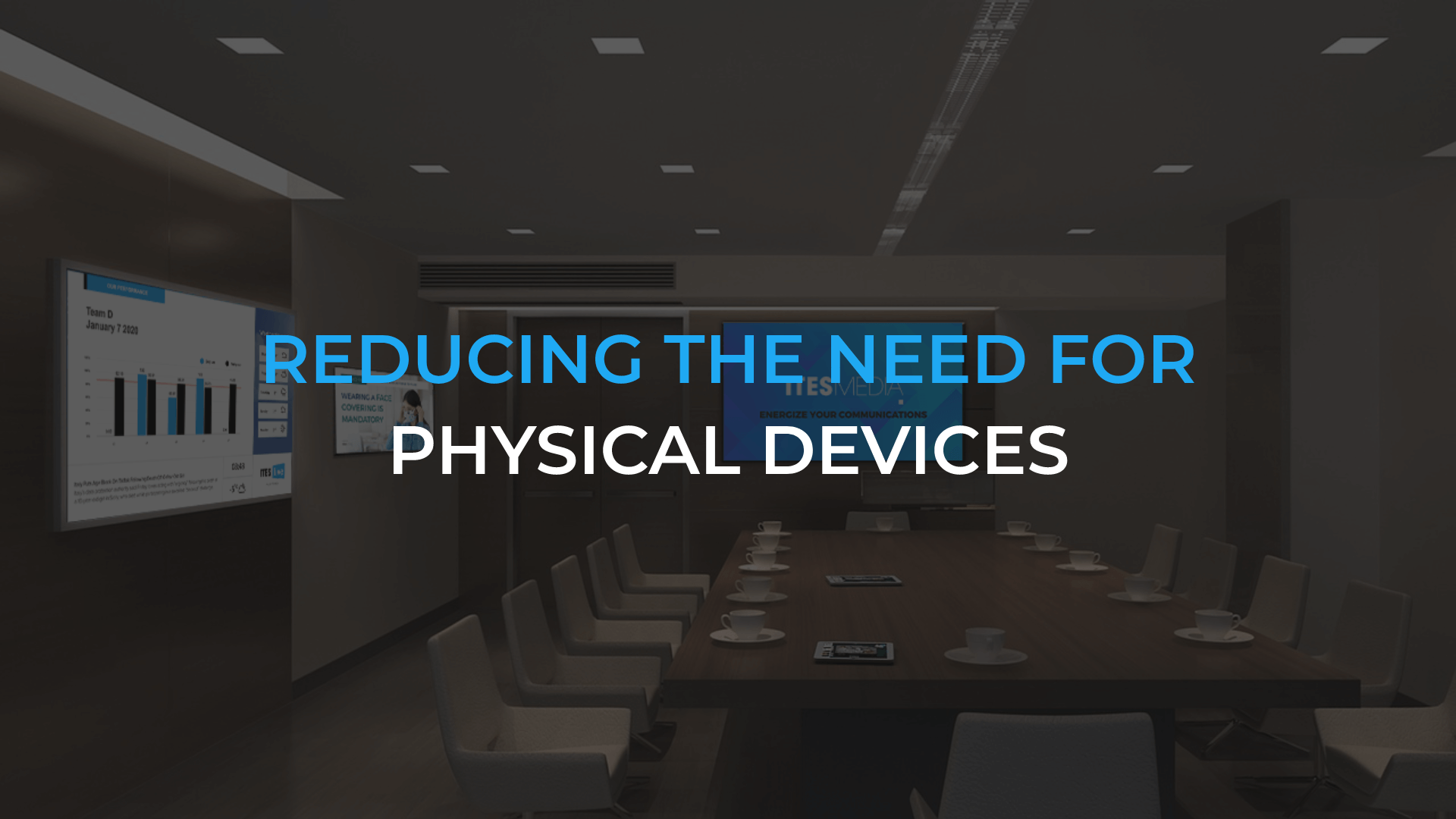 Reducing the need for physical devices