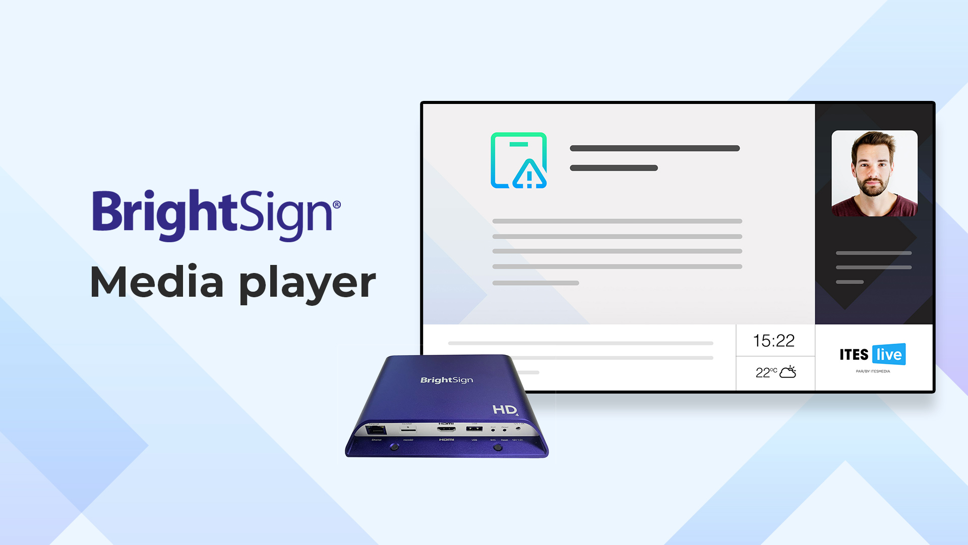 BrightSign media players for digital signage
