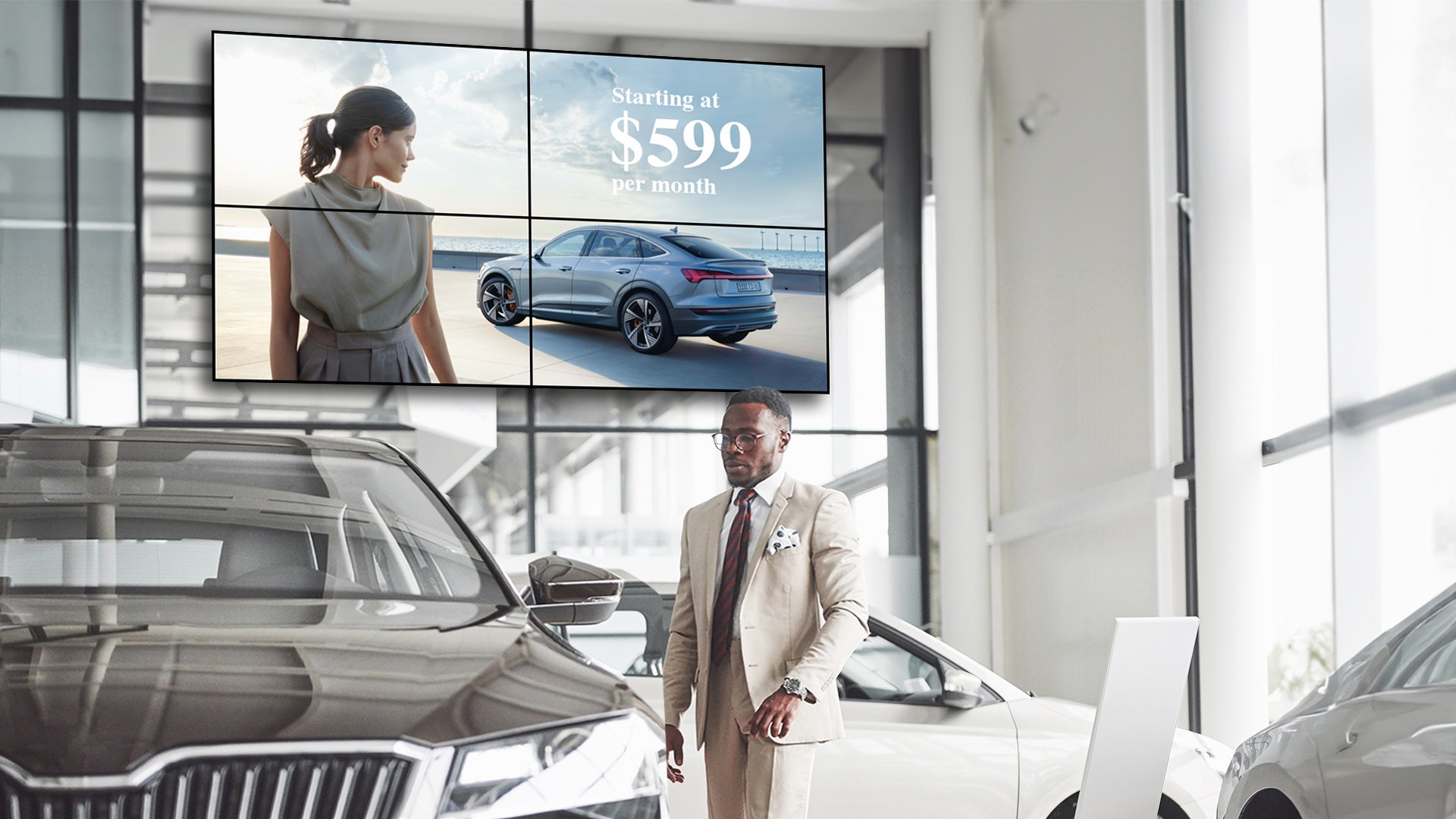 The impacts of digital signage in car dealerships