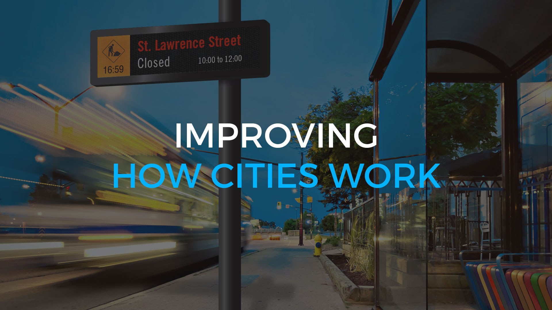 Improving how things work: Smart City Communication